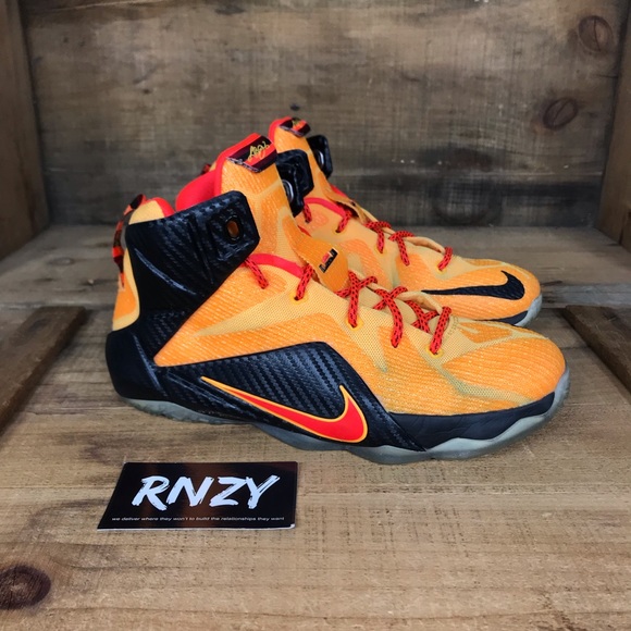 Nike Other - Nike Lebron XII Laser Orange
